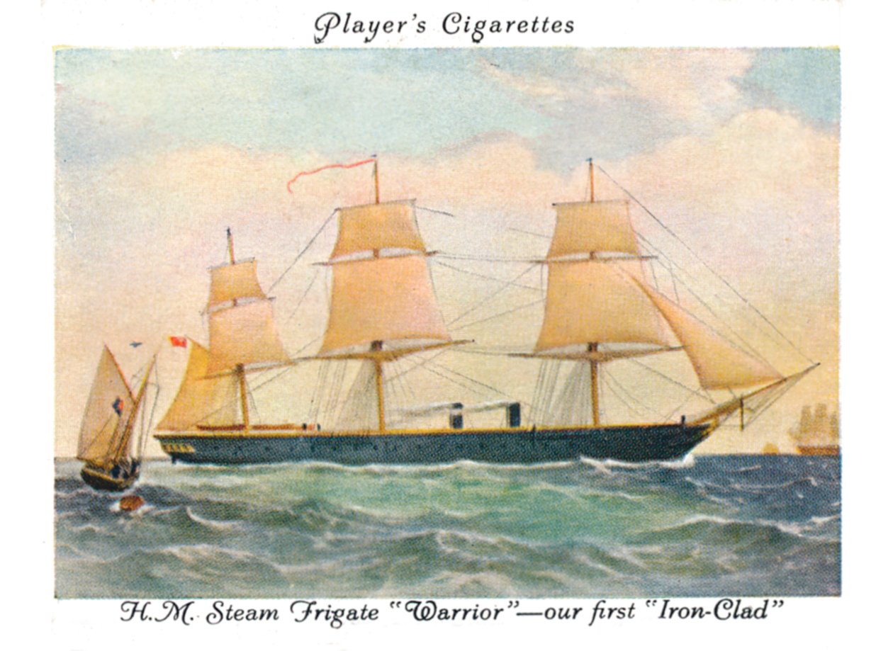 H.M. Steam Fregate Warrior --vår første jernkledde, 1936. av Unbekannt
