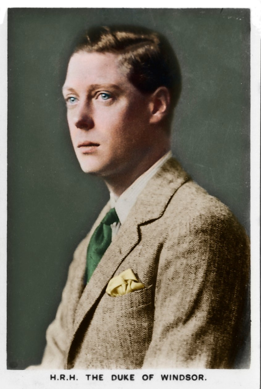 HRH The Duke of Windsor, 1937 av Unbekannt