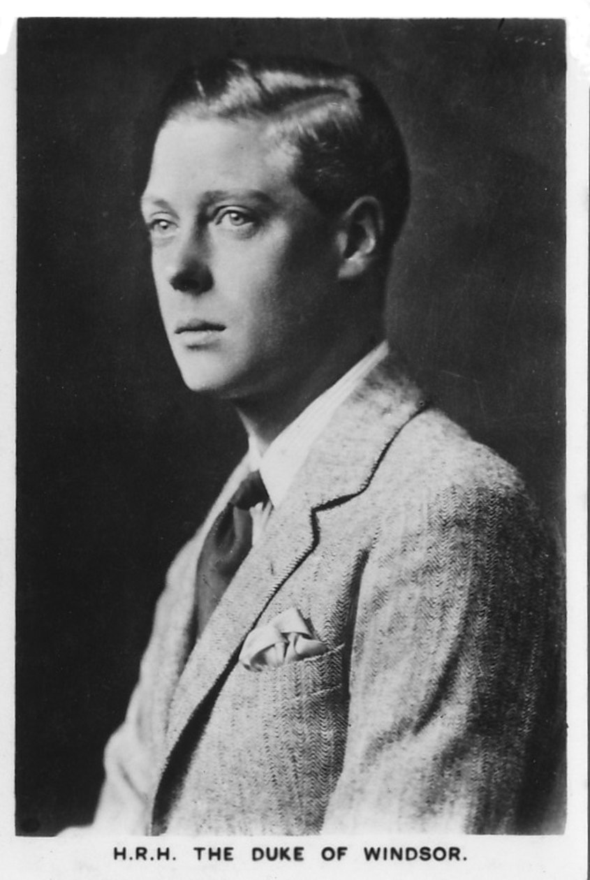 HRH The Duke of Windsor, 1937 av Unbekannt