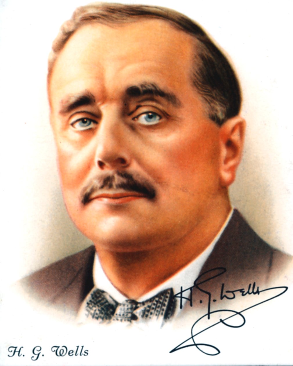 H. G. Wells, engelsk forfatter og populærhistoriker, 1927 av Unbekannt