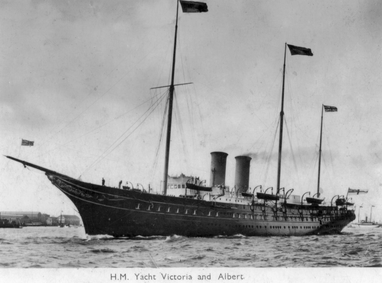 HM Yacht Victoria og Albert, 1900 av Unbekannt