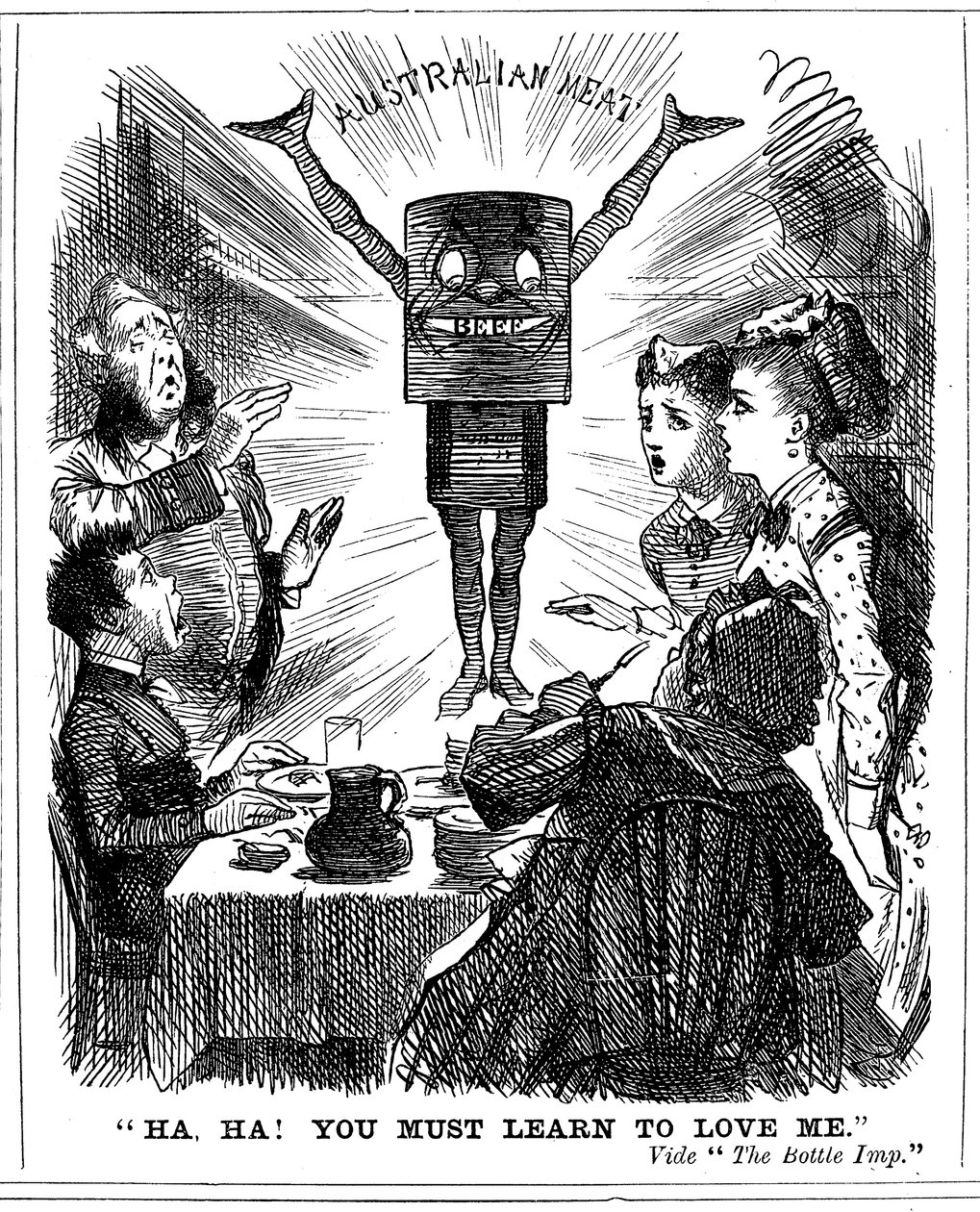 Ha ha! Du må lære å elske meg, 1873 av Unbekannt
