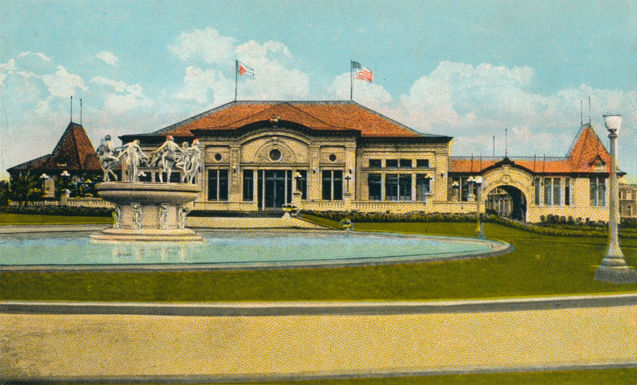 Havana: Beach Casino. The National Casino at Marianao, c1910 av Unbekannt
