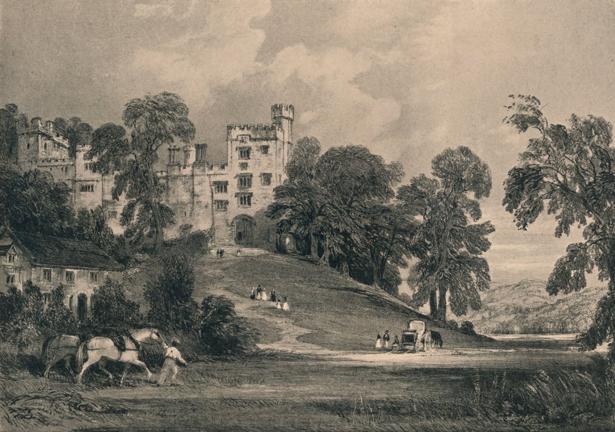 Haddon Hall, Derbyshire, 1915 av Unbekannt