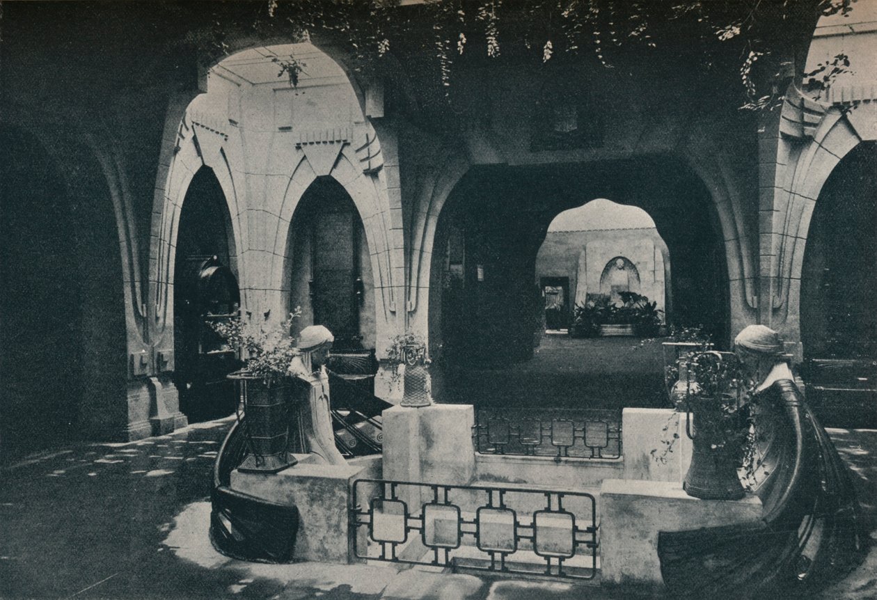 Hall i den tyske delen av Torino-utstillingen, 1902 av Unbekannt