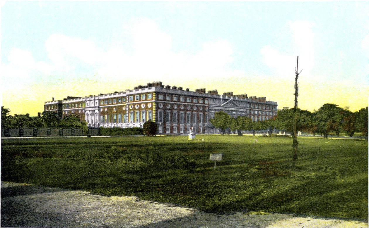 Hampton Court Palace, London, 1900-tallet. av Unbekannt