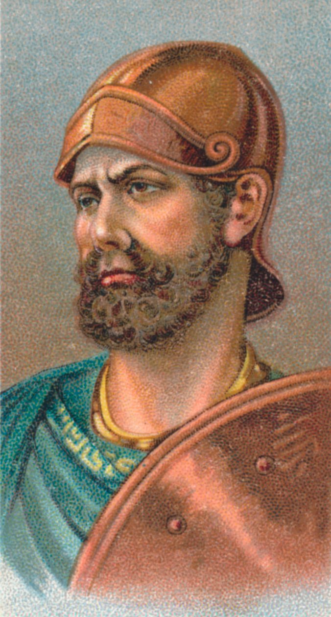 Hannibal 247-183182181 f.Kr., punisk karthager, militærsjef, 1924 av Unbekannt
