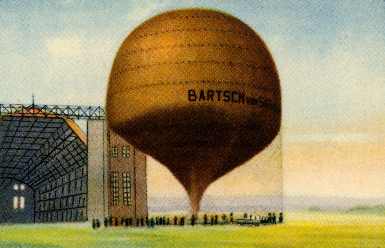Hans Bartsch von Sigsfelds høydeforskningsballong, 1932. av Unbekannt