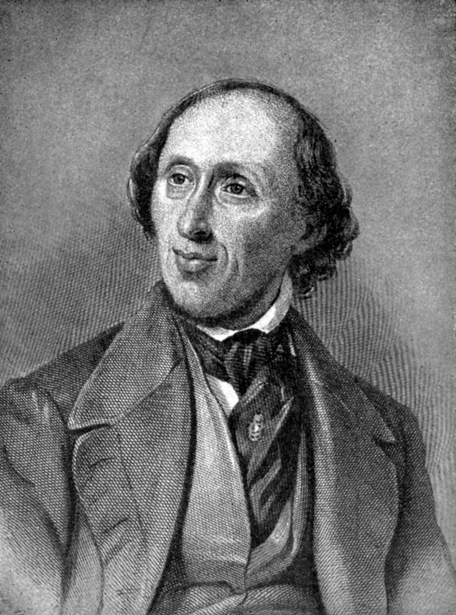 Hans Christian Andersen 1805-1875, dansk forfatter av Unbekannt