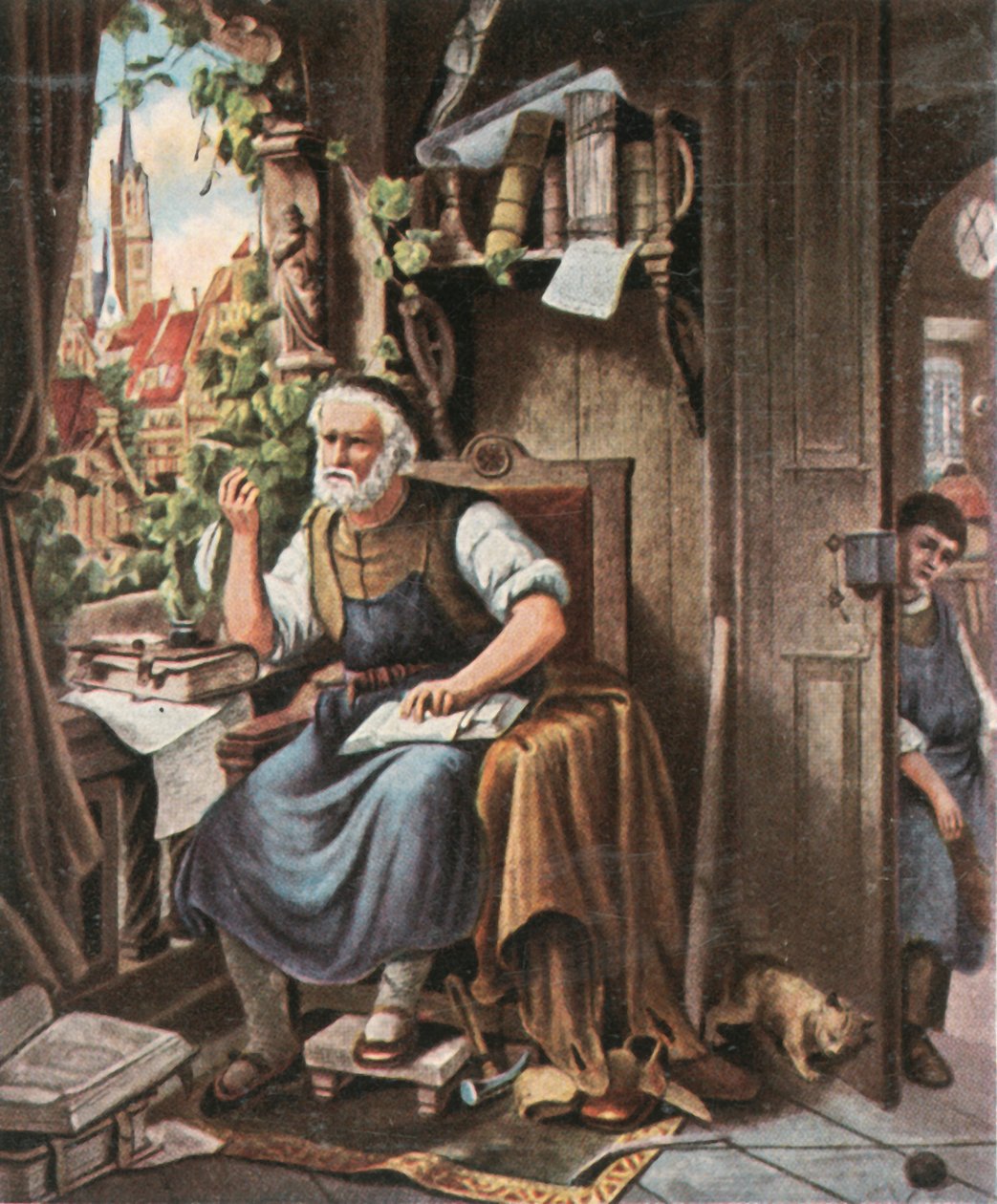 Hans Sachs, 1936. av Unbekannt