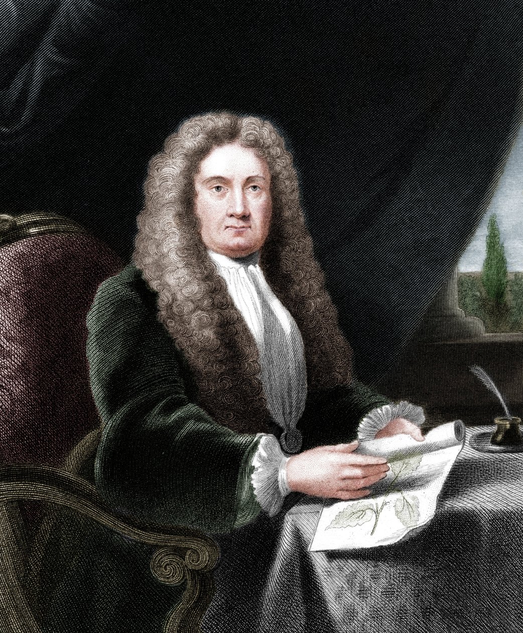 Hans Sloane, engelsk lege og naturforsker av Unbekannt