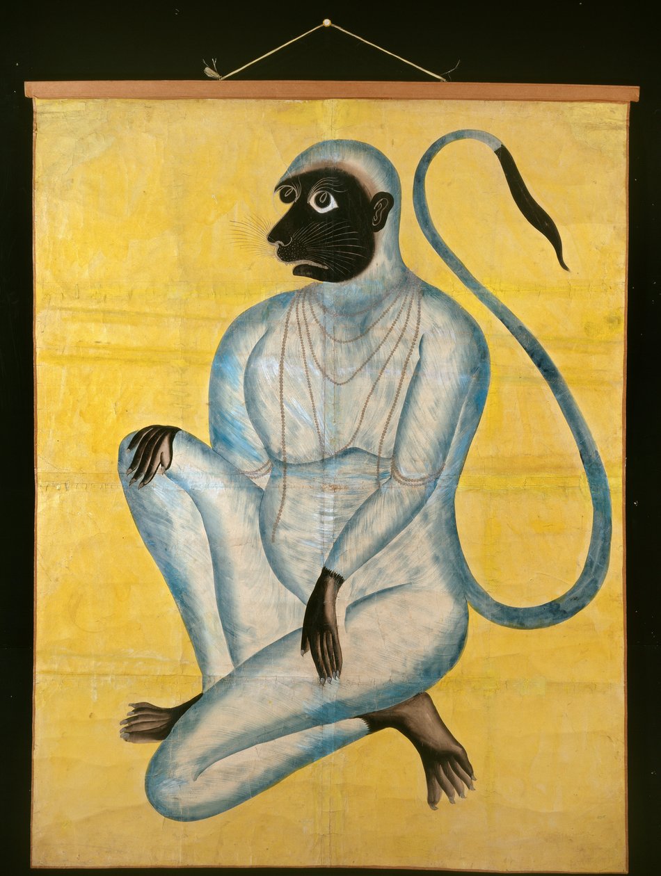 Hanuman, apekuden, c1870 av Unbekannt