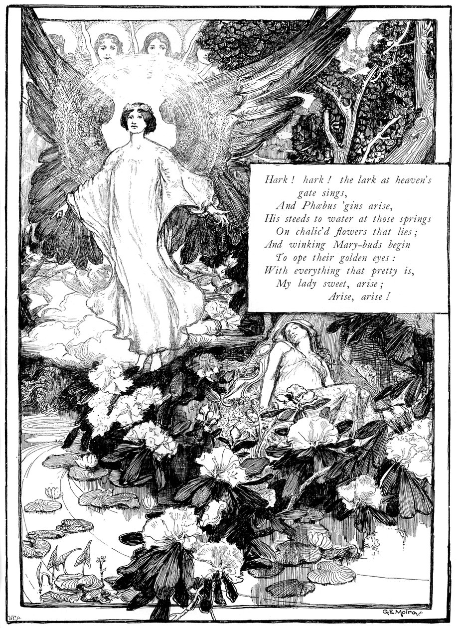 Hark! Lerken, 1895 av Unbekannt