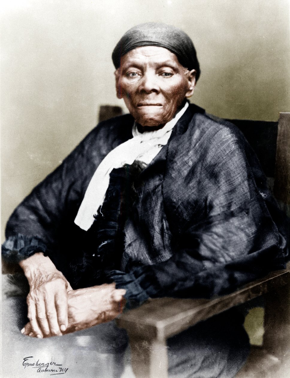 Harriet Tubman , amerikansk anti-slaveriaktivist, ca 1900 av Unbekannt