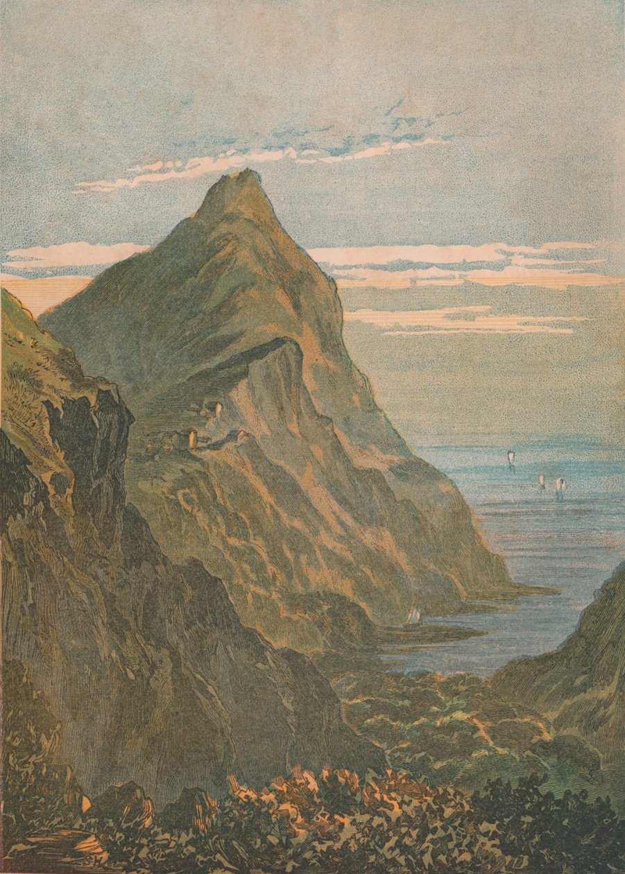 Hartland Point. Nær Clovelly, North Devon, 1864. av Unbekannt