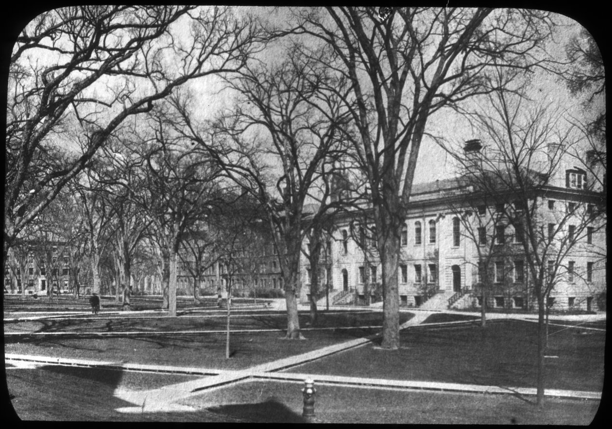 Harvard University, Cambridge, Massachusetts, USA, slutten av 1800- eller begynnelsen av 1900-tallet av Unbekannt