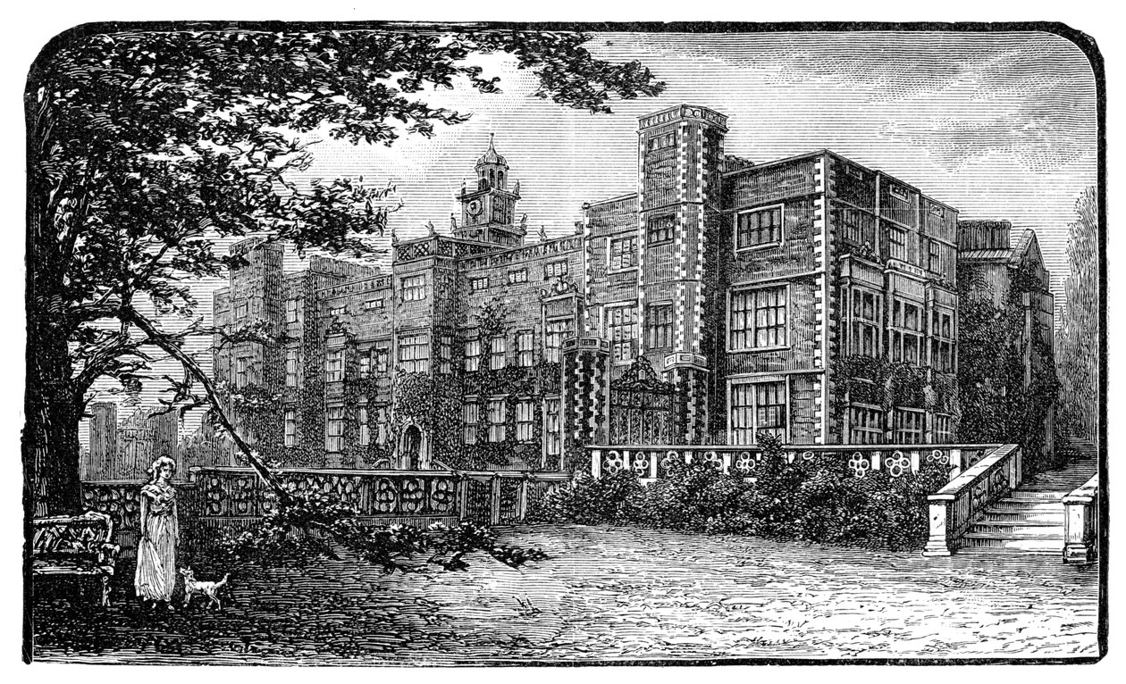 Hatfield House, Hertfordshire, 1900 av Unbekannt