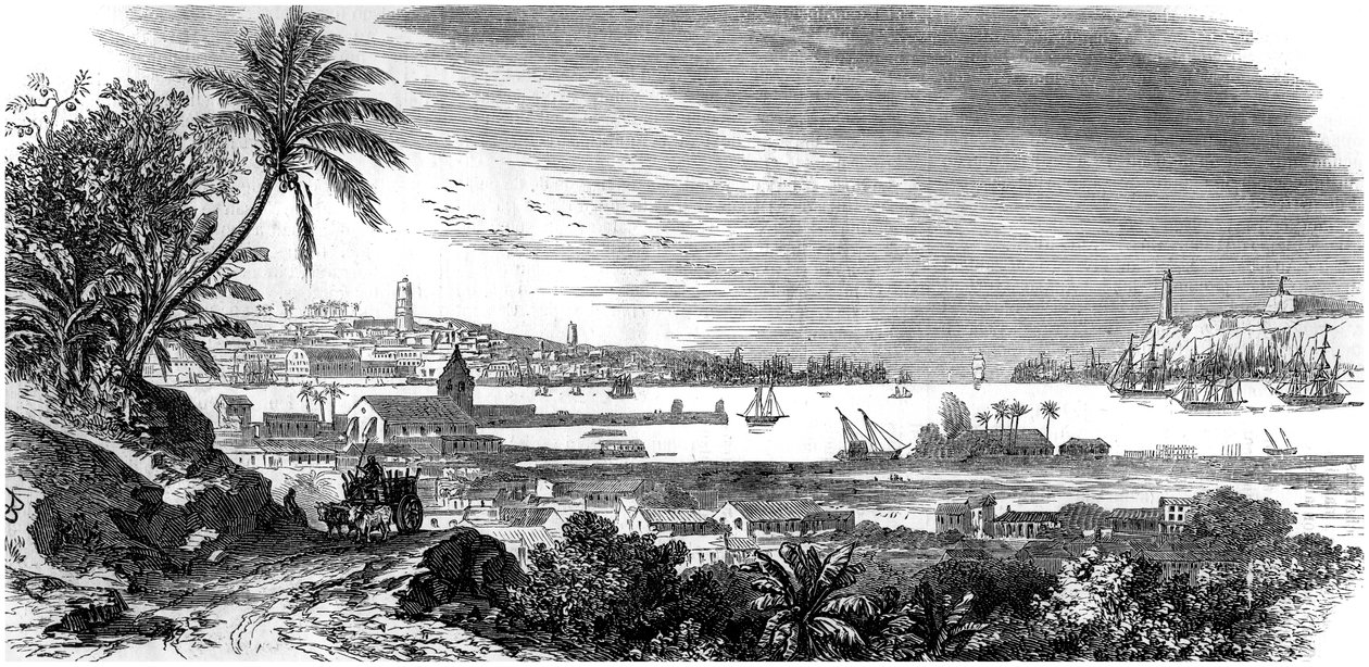 Havanna, Cuba, c1865 av Unbekannt