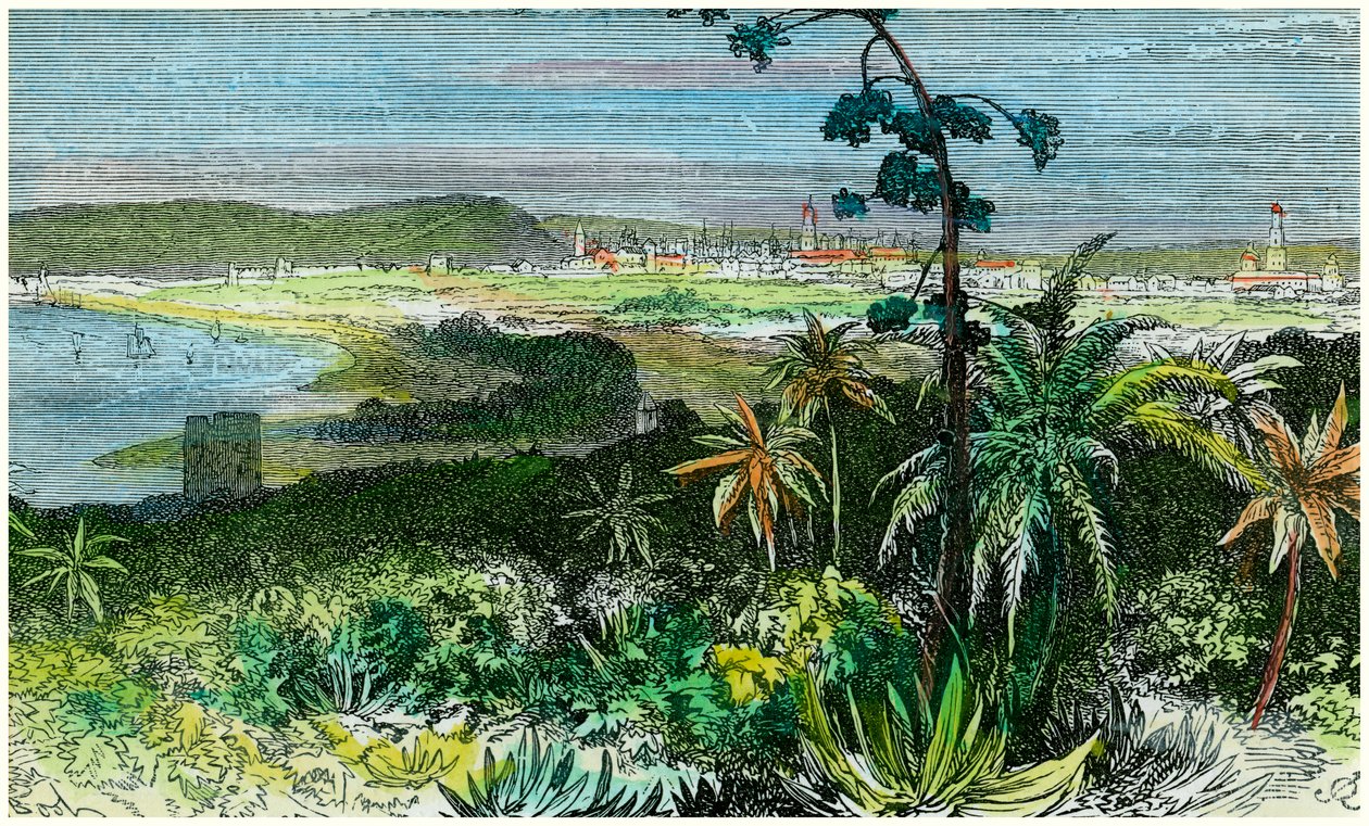 Havanna, Cuba, ca 1880 av Unbekannt
