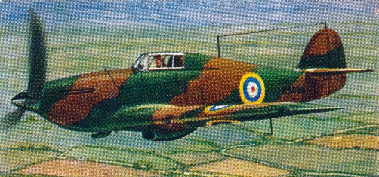 Hawker Hurricane Fighter, 1938 av Unbekannt