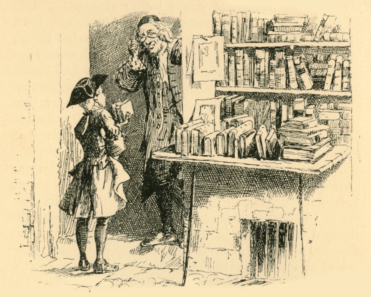 Han klarte å spare nok til å kjøpe to bind, 1907. av Unbekannt