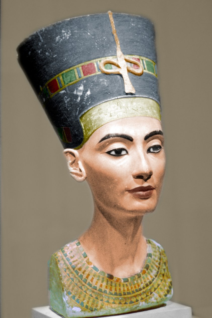 Leder for dronning Nefertiti av Egypt av Unbekannt