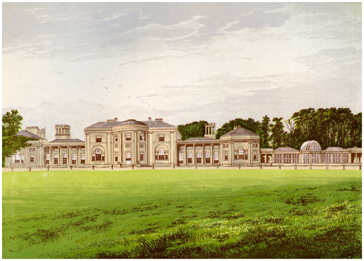 Heaton Park, Lancashire, hjemmet til jarlen av Wilton, c1880 av Unbekannt