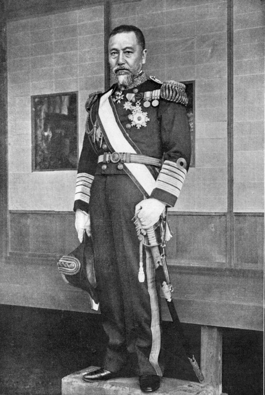 Heiachiro Togo, japansk marinekommandant, russisk-japanske krigen, 1904-5 av Unbekannt