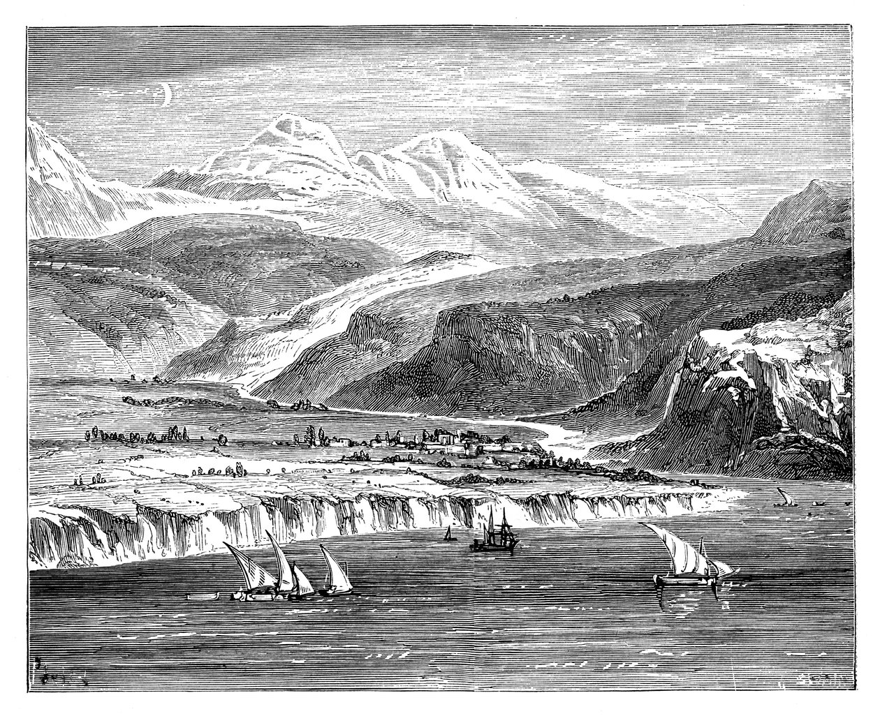 Høyder av Alma, Krim, Ukraina, c1888 av Unbekannt