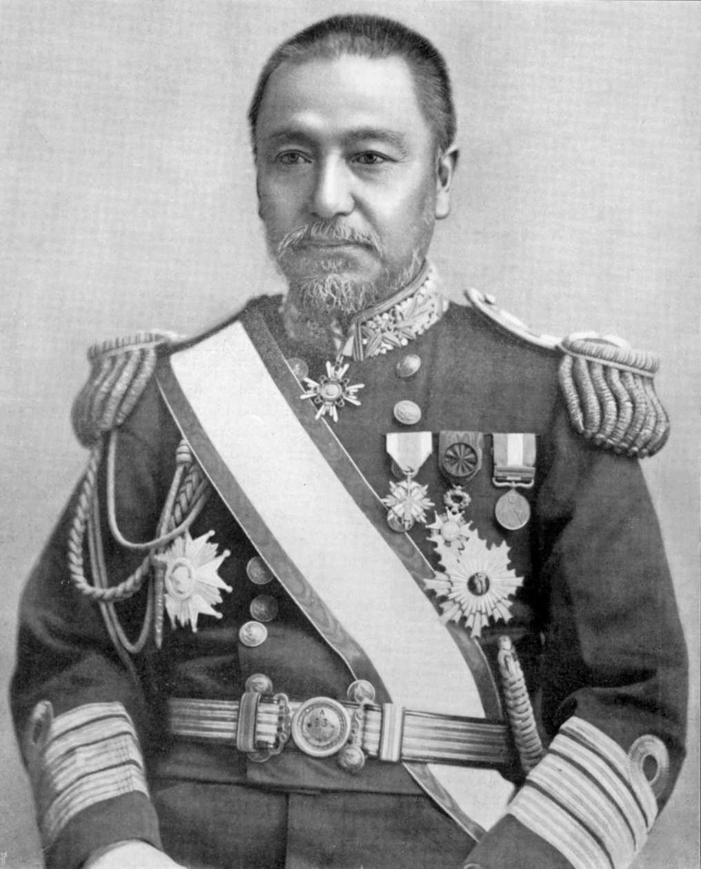 Heihachiro Togo, Japanese naval commander, Russo-Japanese War, 1904-5 av Unbekannt