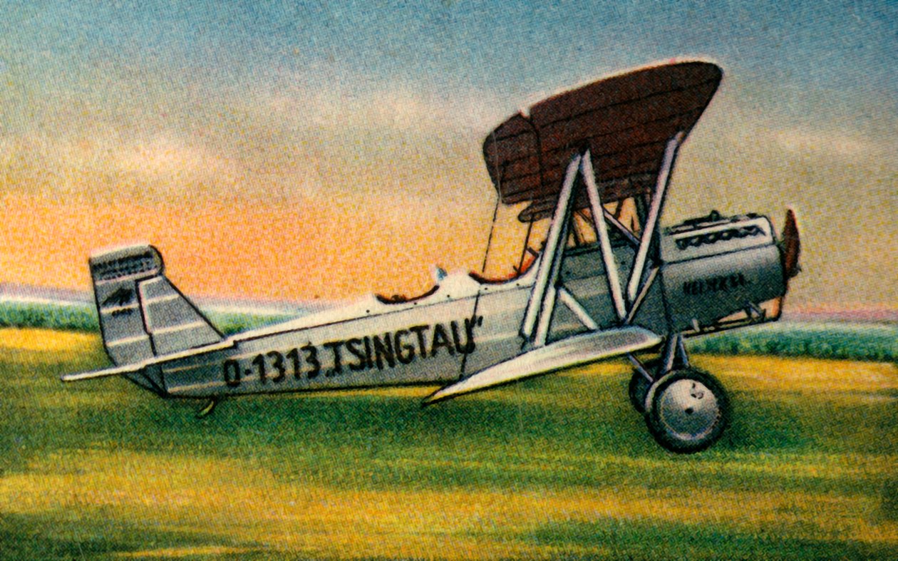 Heinkel HD 24 L Tsingtau-fly, 1920-tallet, 1932. av Unbekannt