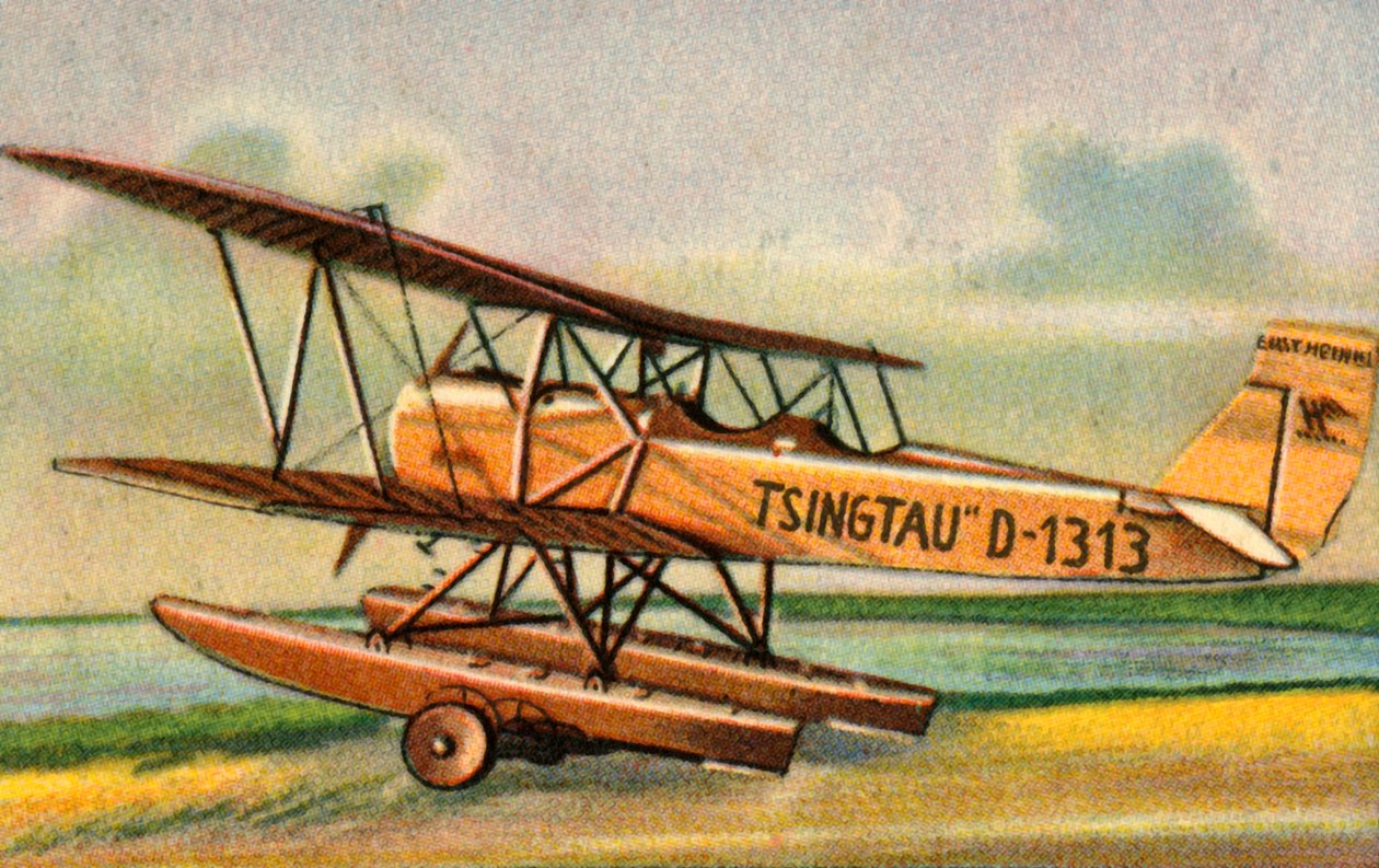 Heinkel HD 24 W Tsingtau sjøfly, 1920-tallet, 1932. av Unbekannt