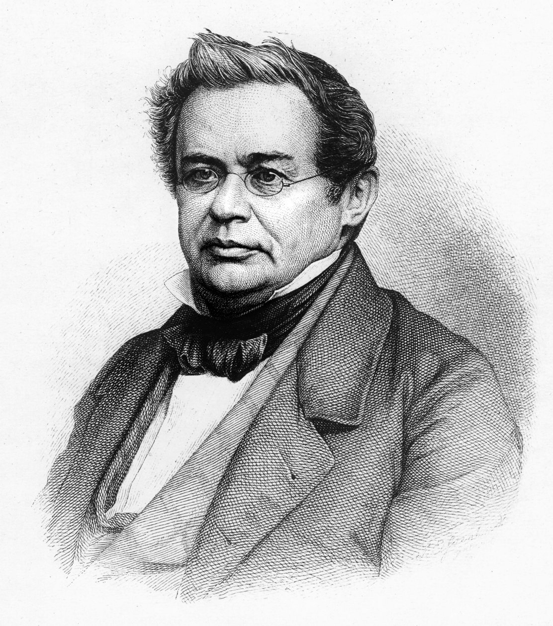 Heinrich Friedrich Emil Lenz, russisk-tysk fysiker, 1800-tallet av Unbekannt