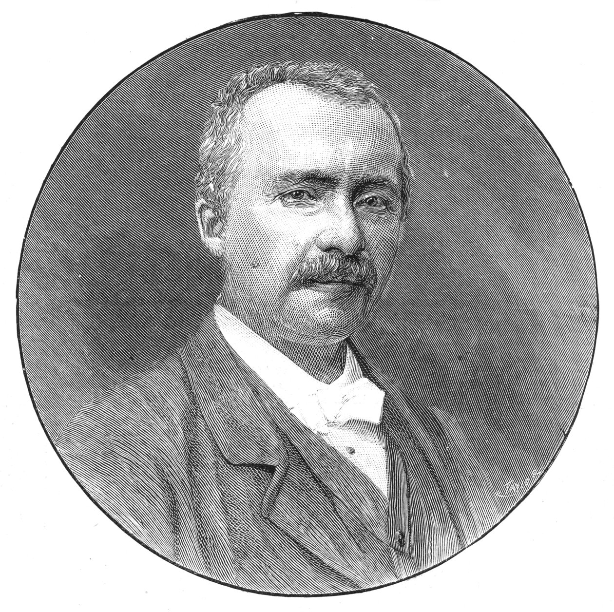 Heinrich Schliemann, tysk arkeolog, 1891 av Unbekannt