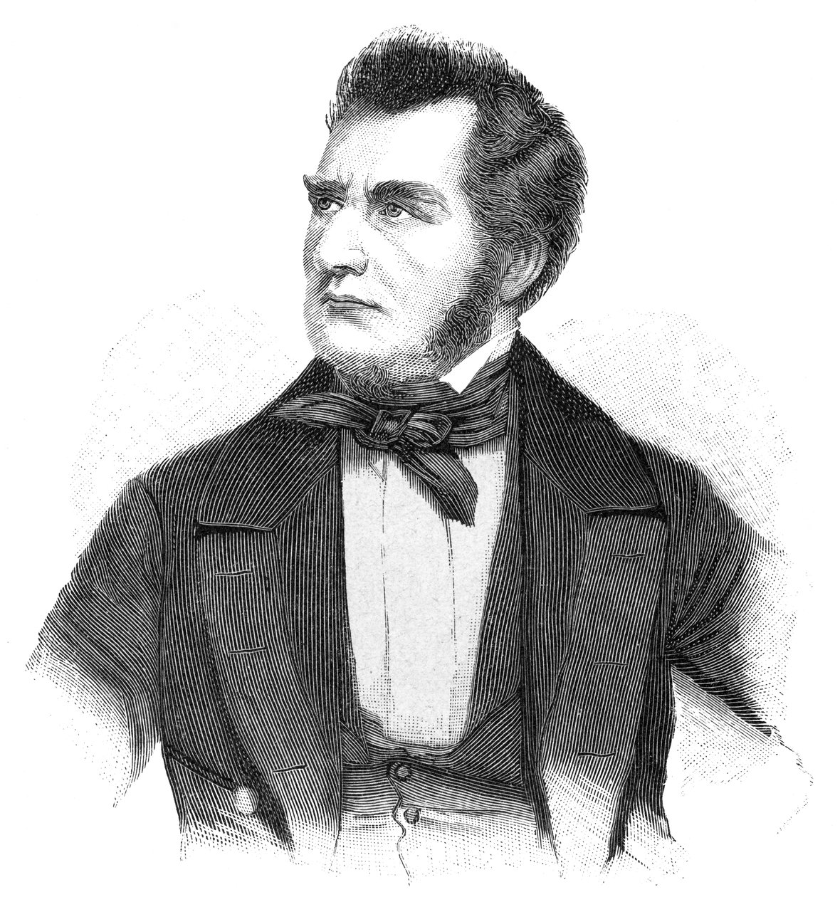 Heinrich von Gagern , 1799-1880 statsmann som argumenterte for foreningen av Tyskland, 1900 av Unbekannt