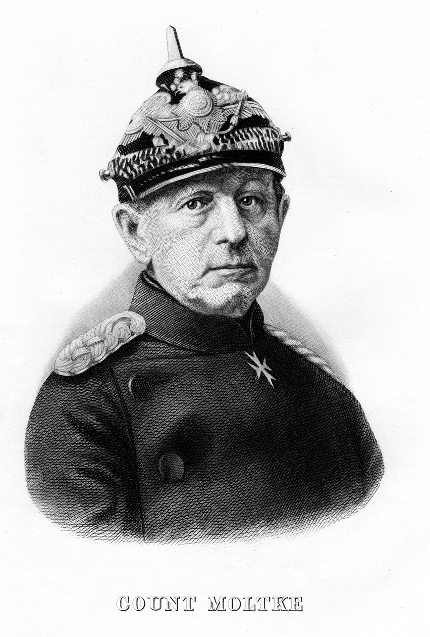 Helmuth Karl Bernhard von Moltke, tysk feltmarskalk, 1800-tallet av Unbekannt
