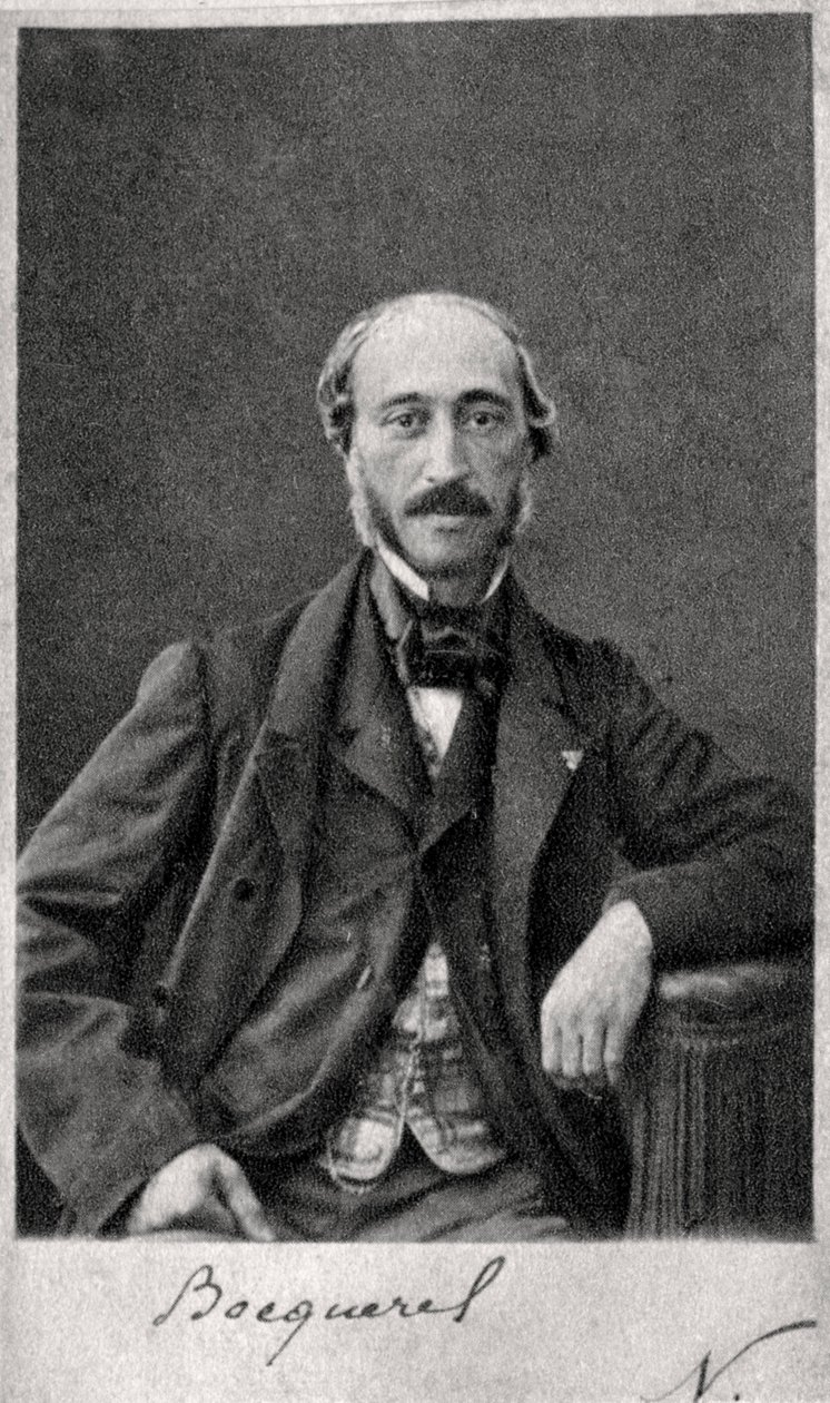 Henri Becquerel , fransk fysiker, sent på 1800- eller begynnelsen av 1900-tallet av Unbekannt
