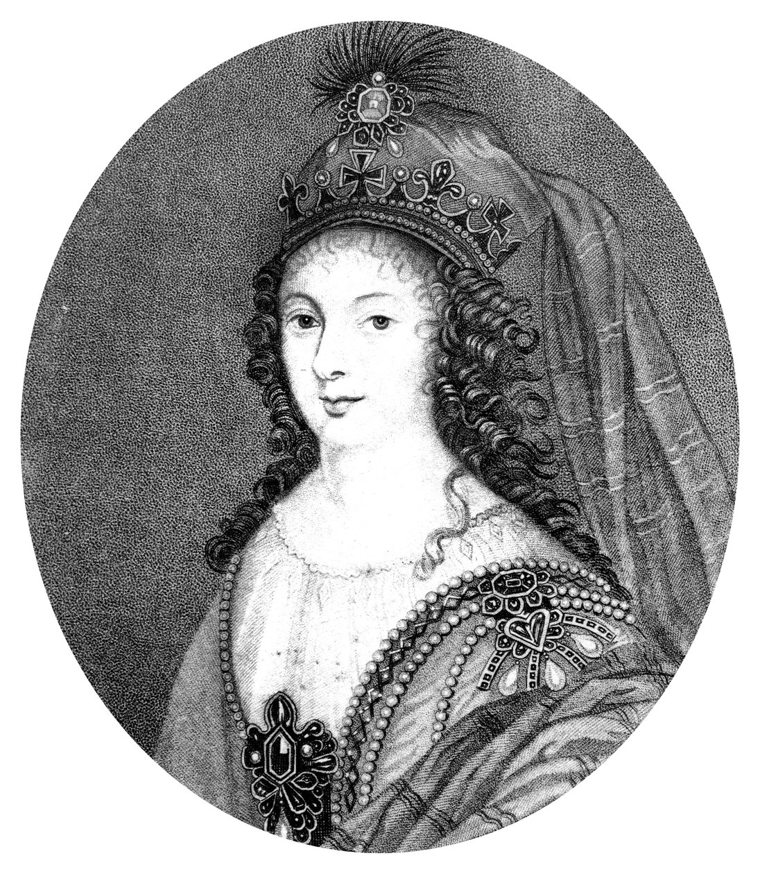 Henrietta, hertuginne av Orleans, 1799 av Unbekannt