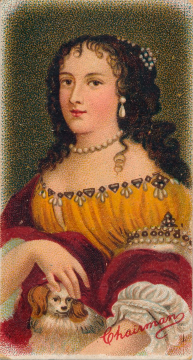 Henrietta av England 1644-1670 yngste datter av kong Charles I, 1912 av Unbekannt