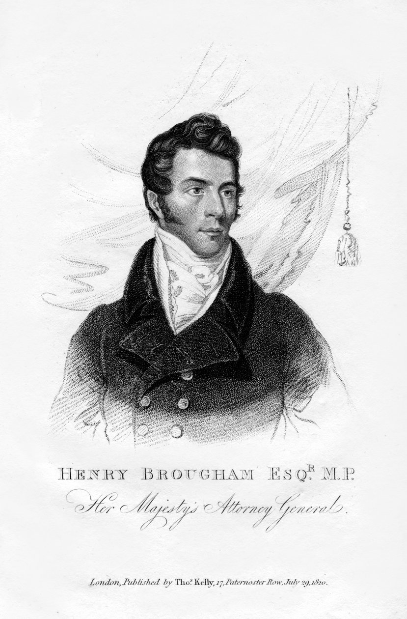 Henry Brougham, riksadvokat, 1820 av Unbekannt