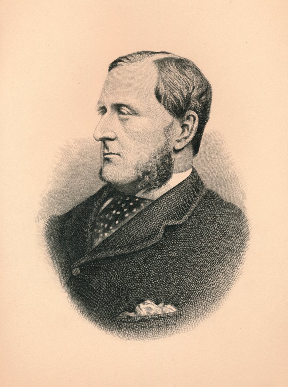 Henry Chaplin, 1. Viscount Chaplin 1840-1923, britisk grunneier, eier av veddeløpsheste, 1896 av Unbekannt