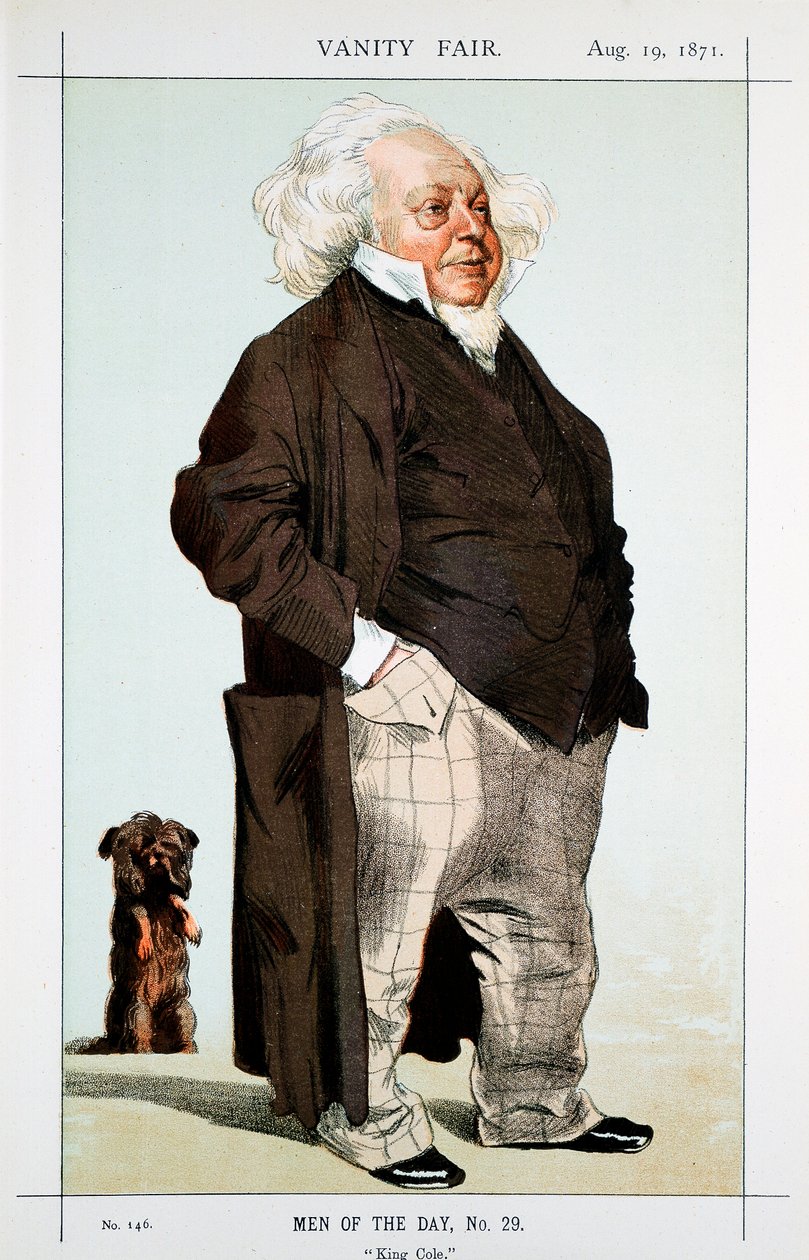 Henry Cole , britisk designer, embetsmann og forfatter, 1871 av Unbekannt