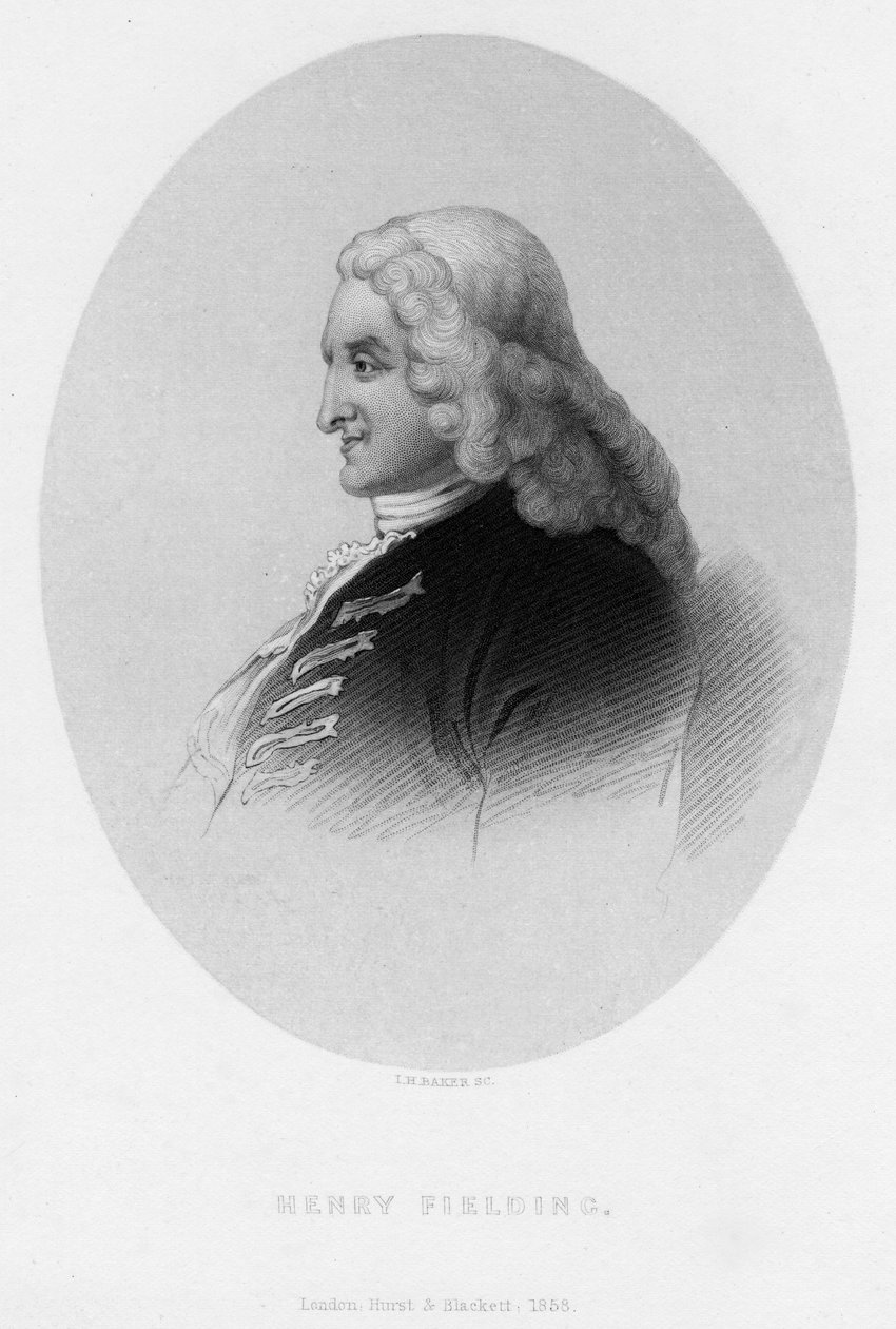 Henry Fielding, c1800-tallet av Unbekannt