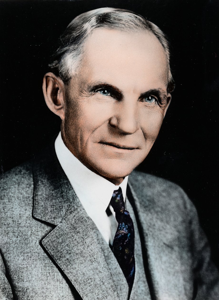 Henry Ford , amerikansk ingeniør og bilprodusent, c1910-c1930 av Unbekannt