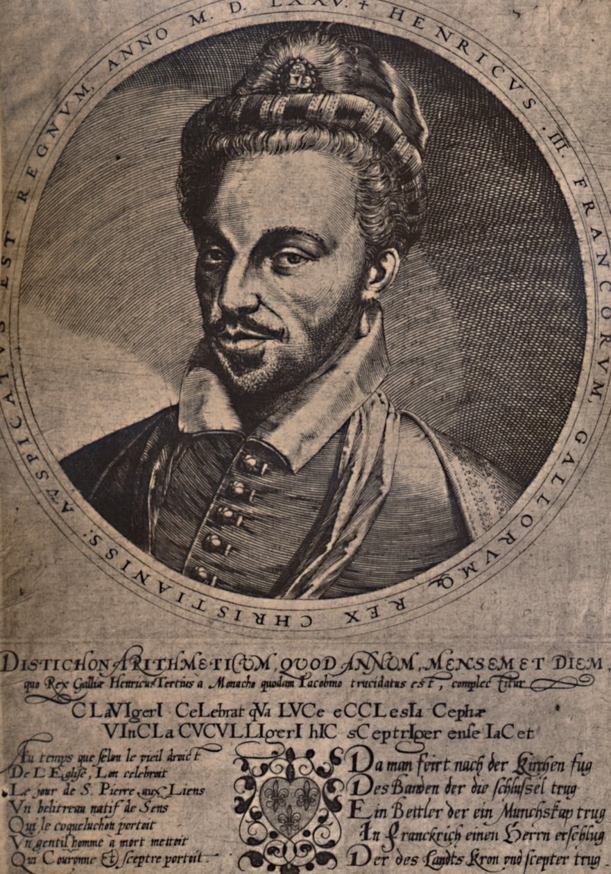 Henry III, konge av Frankrike, ca 1500-tallet 1894 av Unbekannt