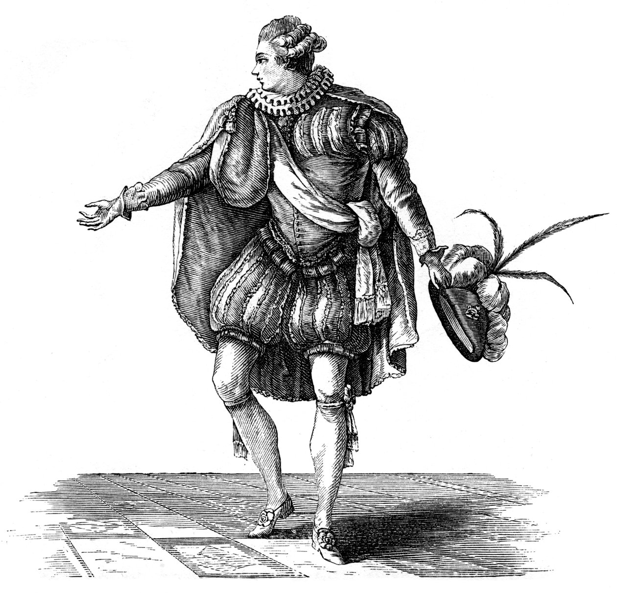 Henry IV-kostyme, 1885 av Unbekannt