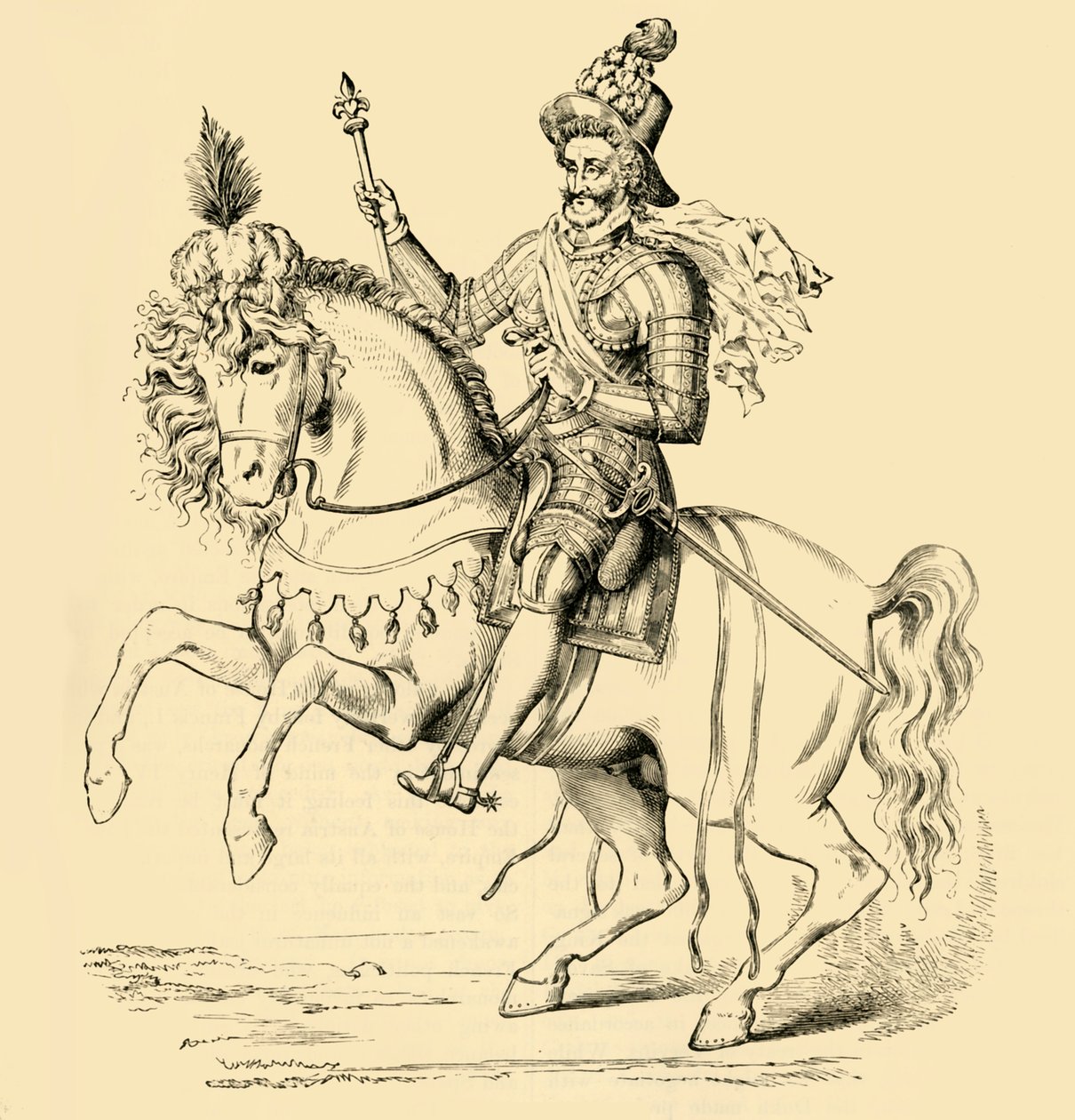 Henrik IV av Frankrike, c1590-1600, 1890. av Unbekannt