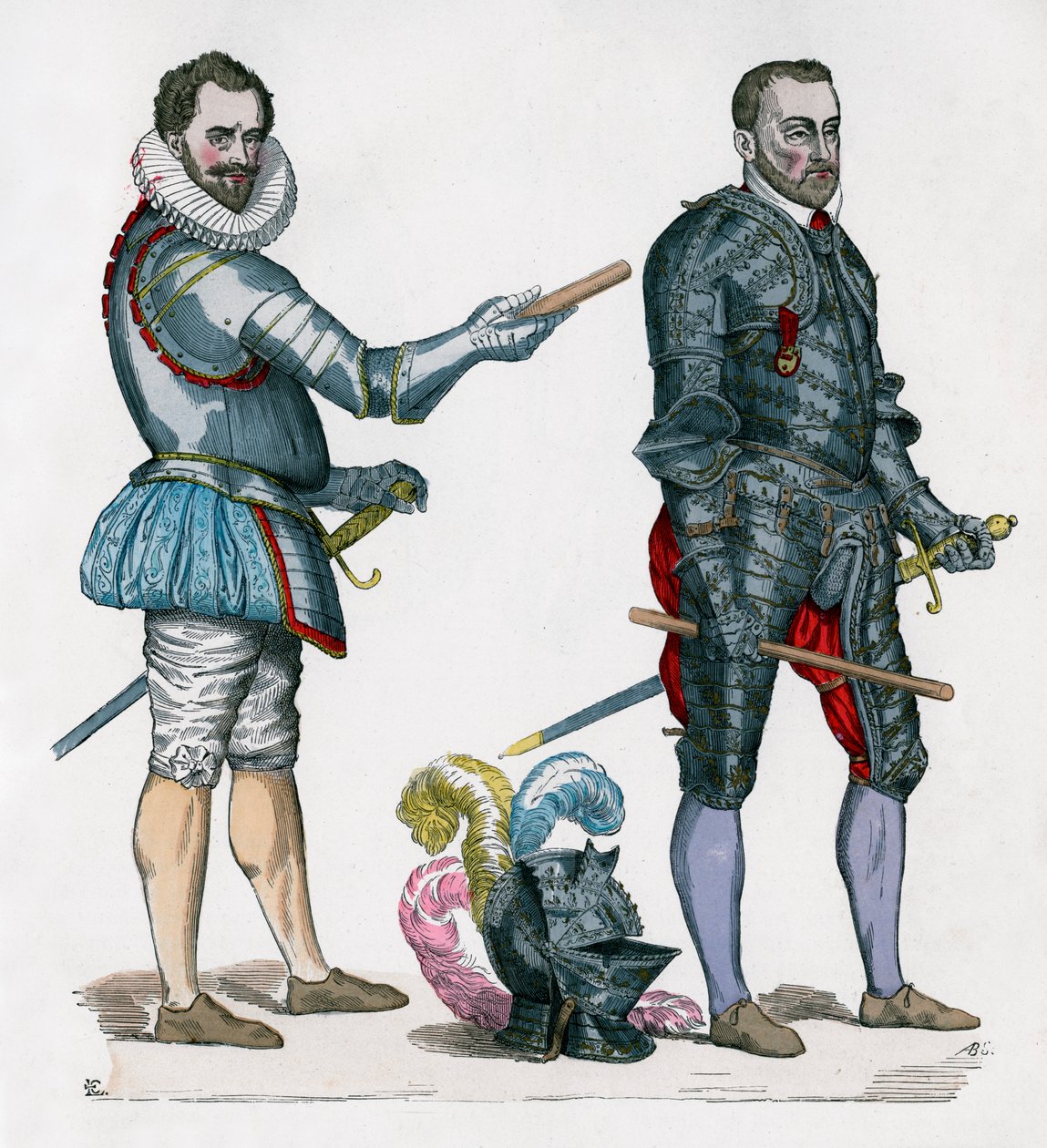 Henry I, hertug av Guise, 1580, og Francis de Montmorency, 1576 1882-1884 av Unbekannt