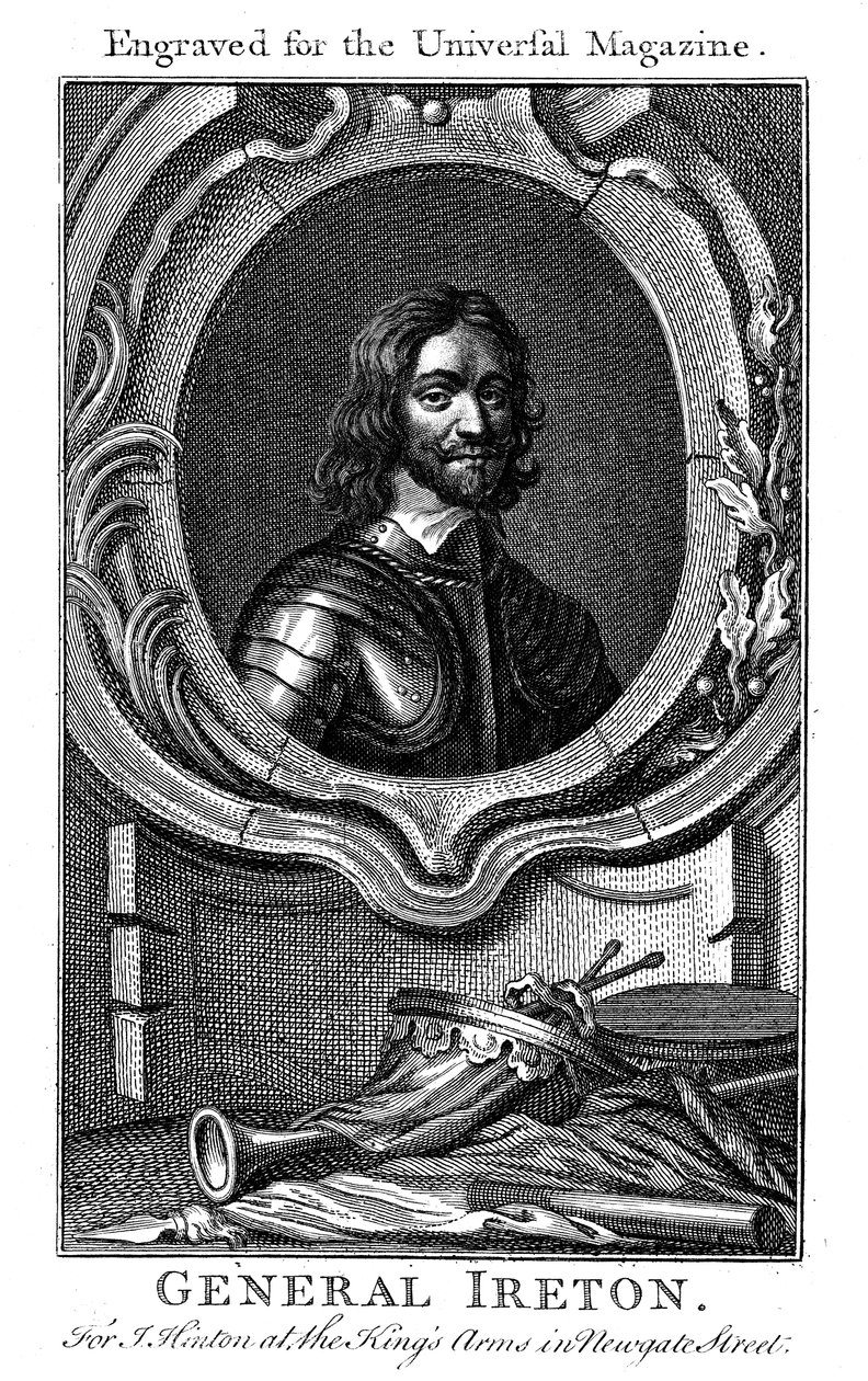 Henry Ireton, engelsk parlamentarisk sjef fra 1600-tallet av Unbekannt