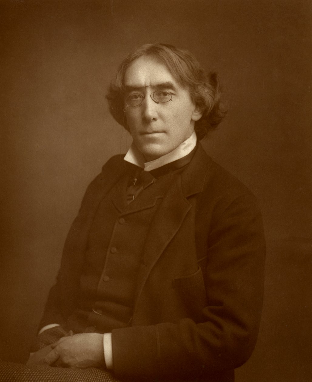 Henry Irving , britisk skuespiller, 1884 av Unbekannt